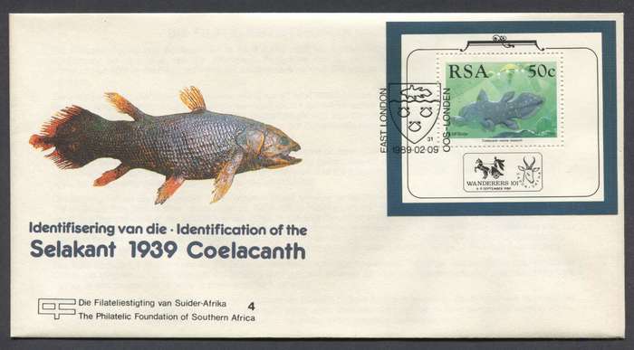 RSA - Federation Miniature Sheet FDC No 4 - 1989