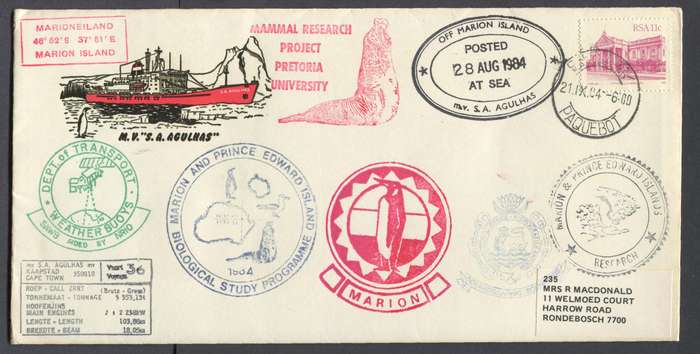 RSA - Cover Posted at Sea