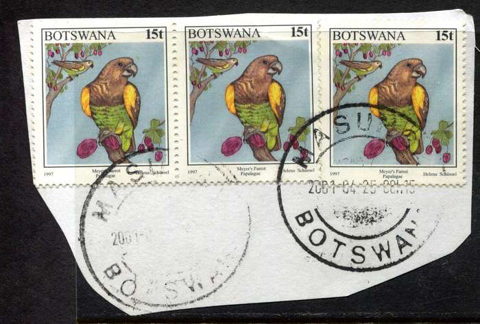 Botswana - Used On Piece