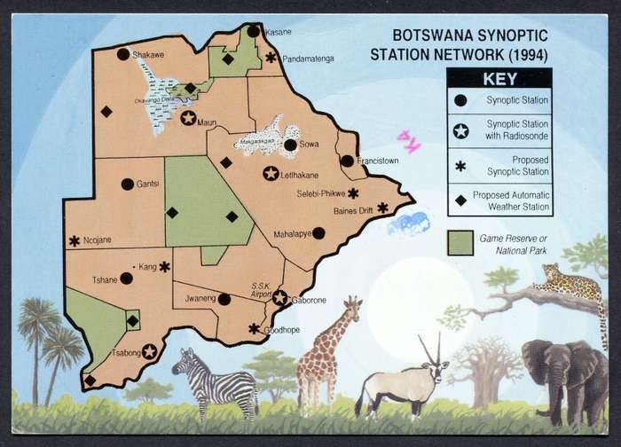 Botswana - Post Card