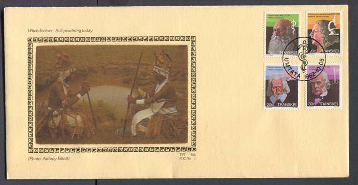 Transkei - "Silk" FDC