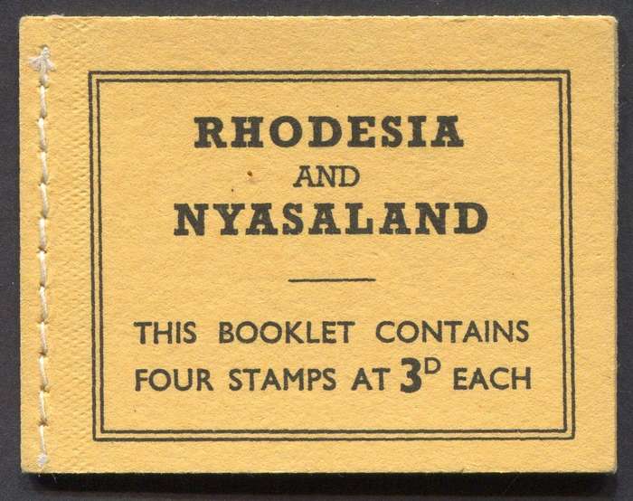 Rhodesia and Nyasaland - Booklet - 1963