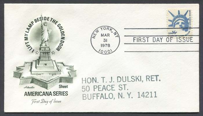 USA -  FDC - 1978