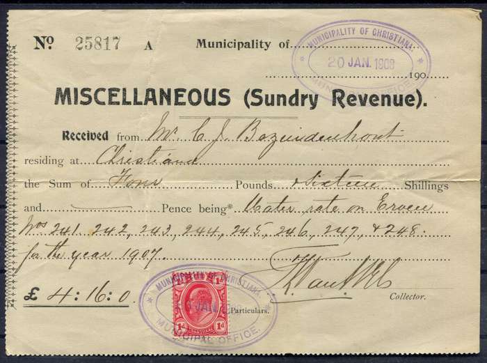 Transvaal - Revenue - Document