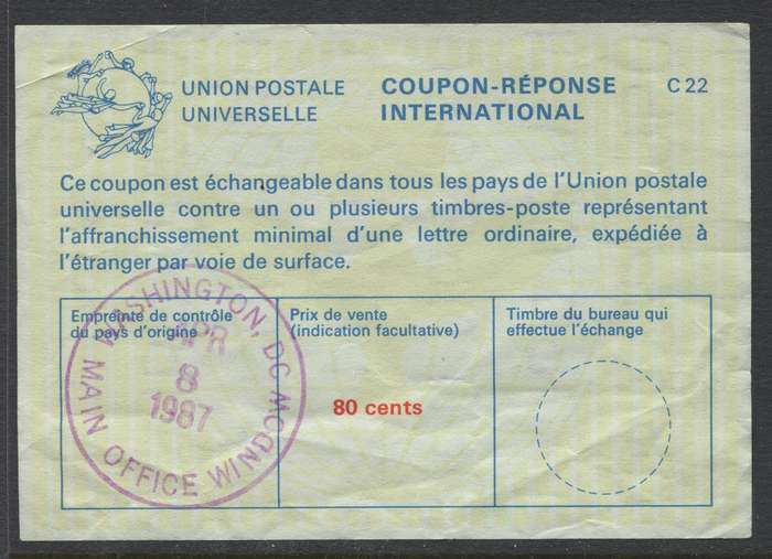 UPU - Coupon