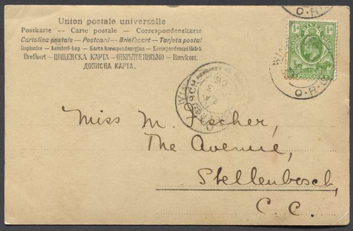 Orange River Colony - Post Card