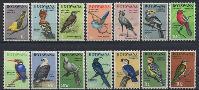 Botswana - Birds - 1967 - MM