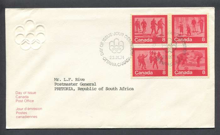 Canada - FDC - 1974