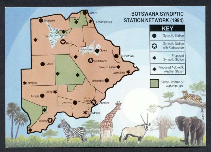 Botswana - Post Card