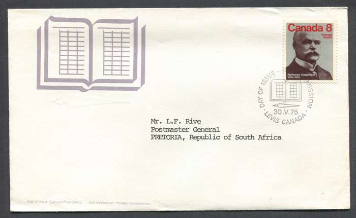 Canada - FDC - 1975