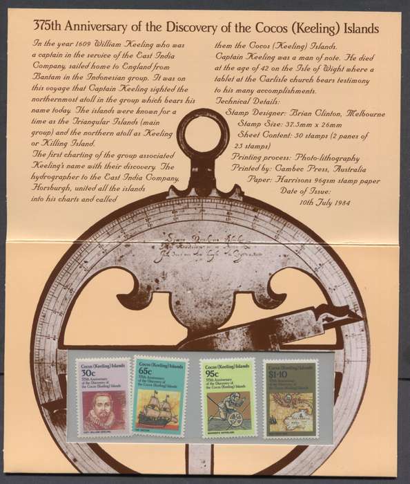 Cocos Islands - Presentation Pack - 1984 - MNH