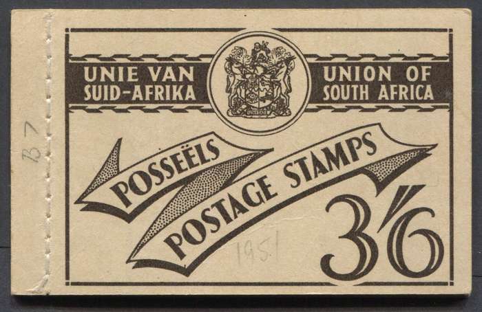 Union Of SA - Booklet - 1951 - MNH