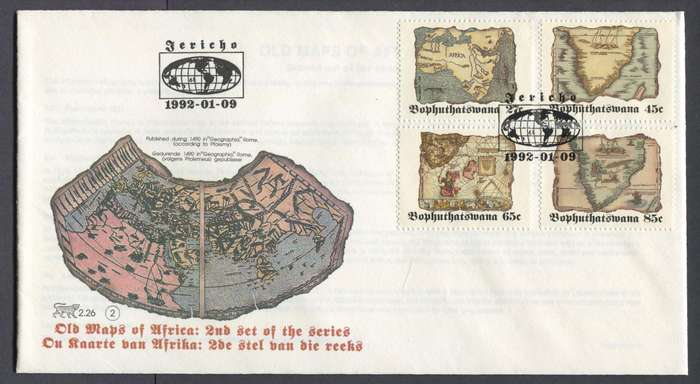 Bophuthatswana - FDC no 2.26 - 1992
