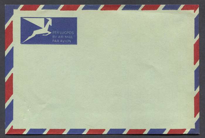 RSA - Unused Airmail Envelope