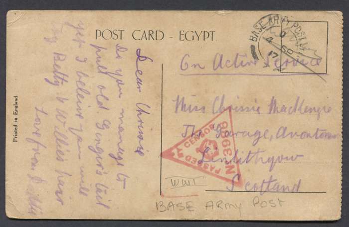Censored - Post Card