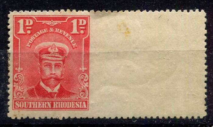 Southern Rhodesia - Imperforated Between Gutter - 1924 - MM