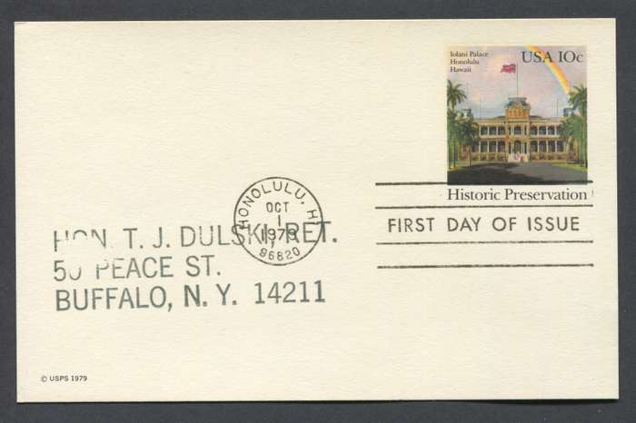 USA -  FD Post Card - 1979