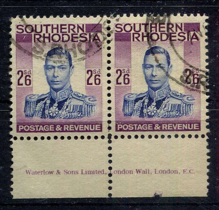 Southern Rhodesia - 1937 - Used
