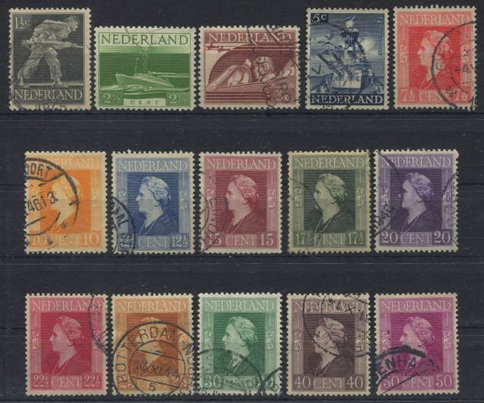 Netherlands - 1944 - Used