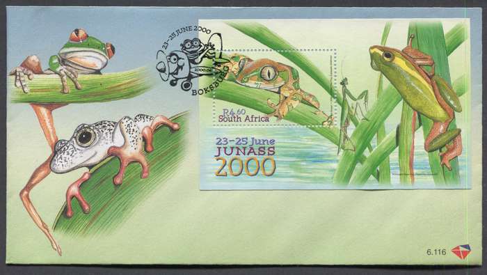 RSA - Miniature Sheet FDC No 6.116 - 2000