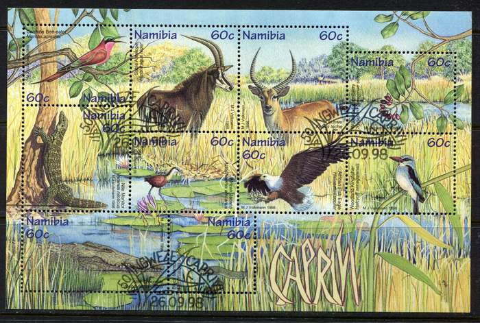 Namibia - Miniature Sheet - 1998 - Used(CTO)