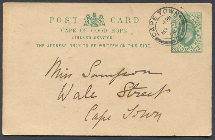 Cape of Good Hope - Post Card