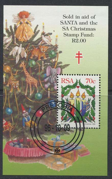 RSA - Miniature Sheet - 1996 - Used(CTO)