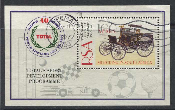 RSA - Miniature Sheet - 1997 - Used