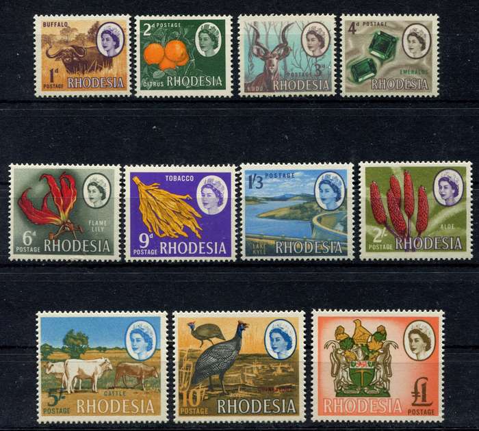 Rhodesia - Mardon Printing - 1966 - MNH