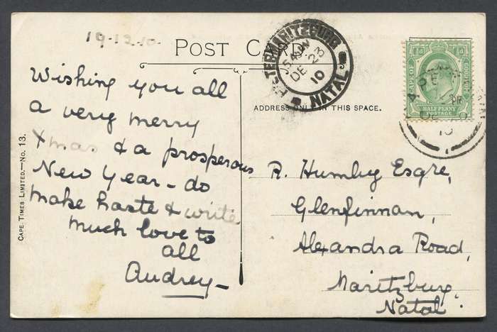 Cape of Good Hope - Post Card