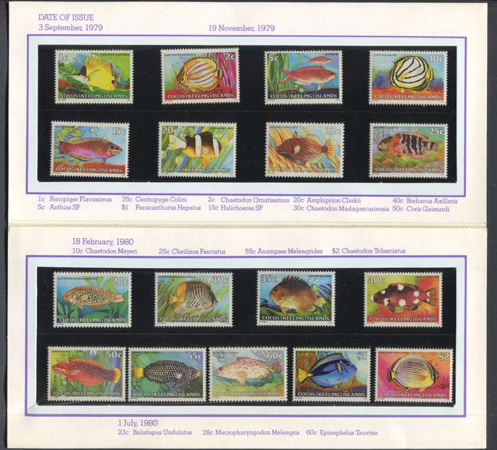 Cocos Islands - Presentation Pack - 1979 - MNH