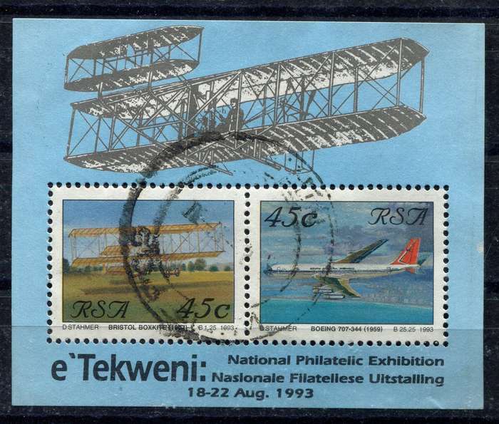 RSA - Miniature Sheet - 1993 - Used