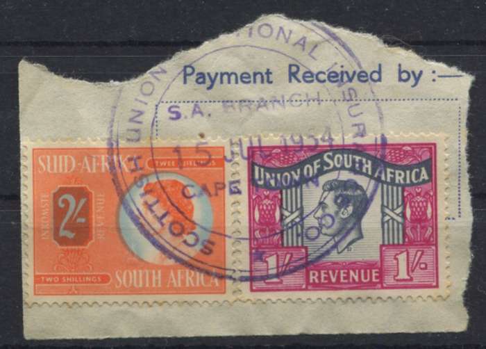 Union of SA - Revenue - Used on Piece