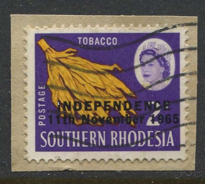 Rhodesia - Used On Piece