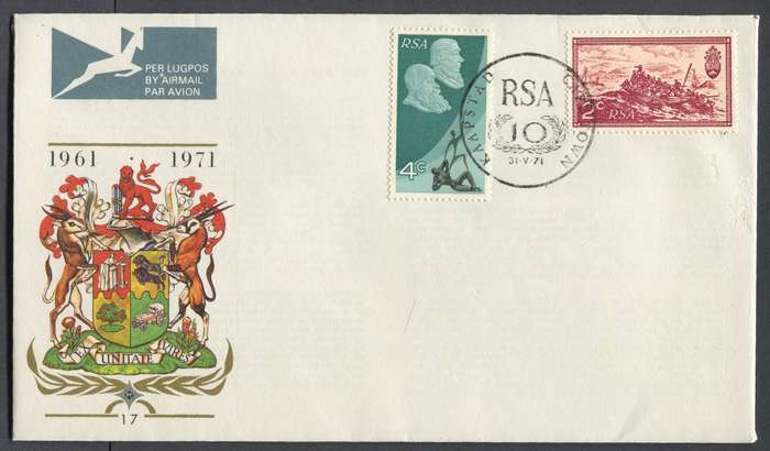 RSA - FDC No 17 - 1971