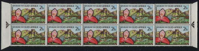 RSA - 1 Arrow  Block Of 10 - 1963 - MM
