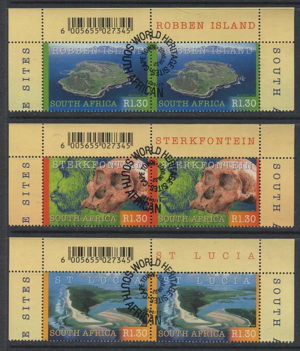 RSA - 3 Pairs - 2000 - Used(CTO)
