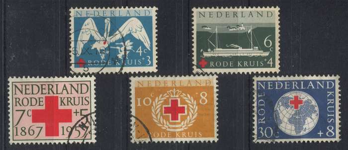Netherlands - 1957 - Used