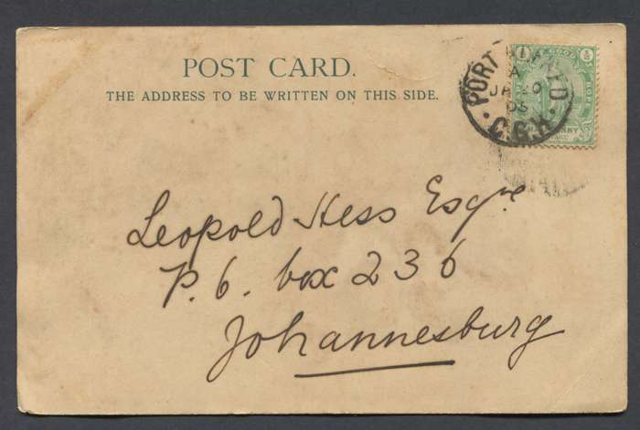 Cape of Good Hope - Post Card
