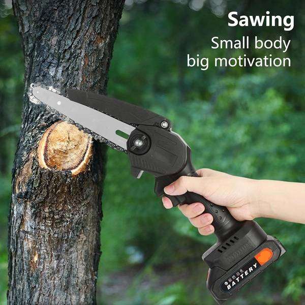 POWER PACKED 36V RECHARGEABLE HANDHELD ELECTRIC CHAINSAW