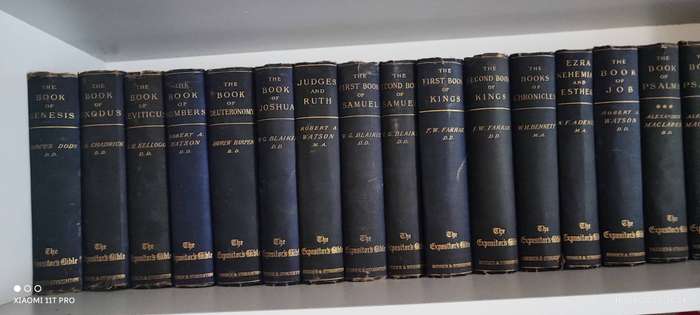 The Expositor's Bible Hodder & StoughtonFourth Edition 1895 (Complete set excl. Song of Songs)