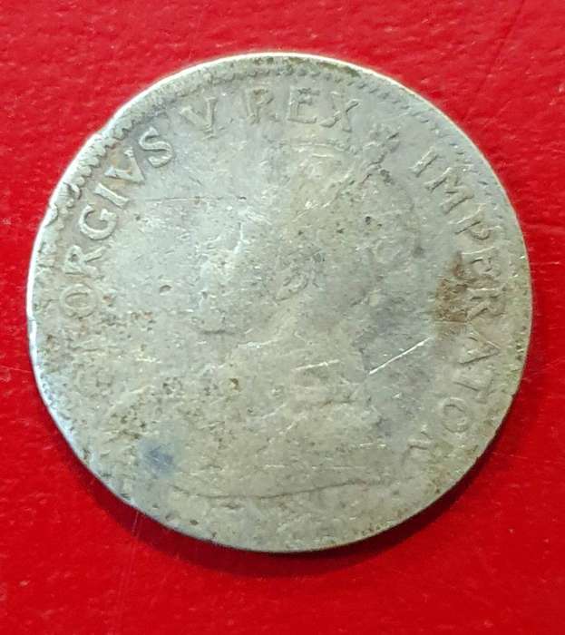 1929    3 Pence - George V ZUID-AFRIKA 3 PENCE  Silver (.800) 1.414 g