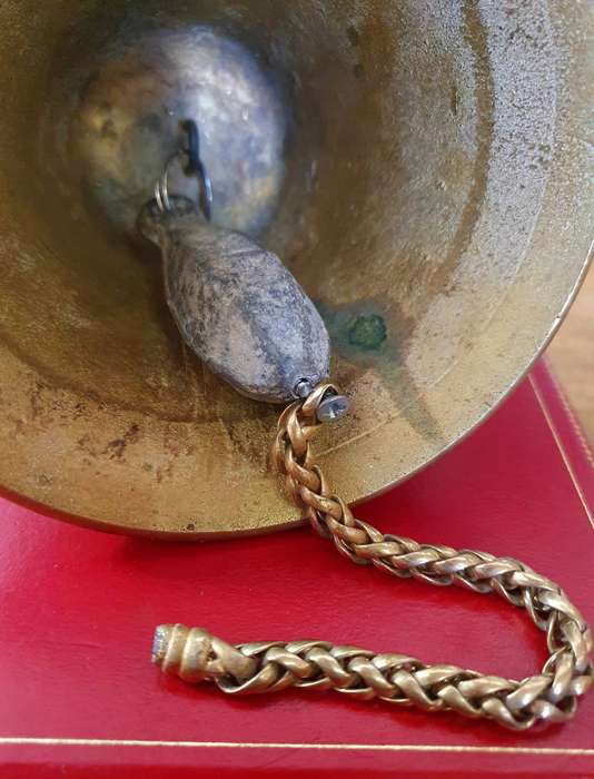 HUGE BRASS SHIPS BELL.