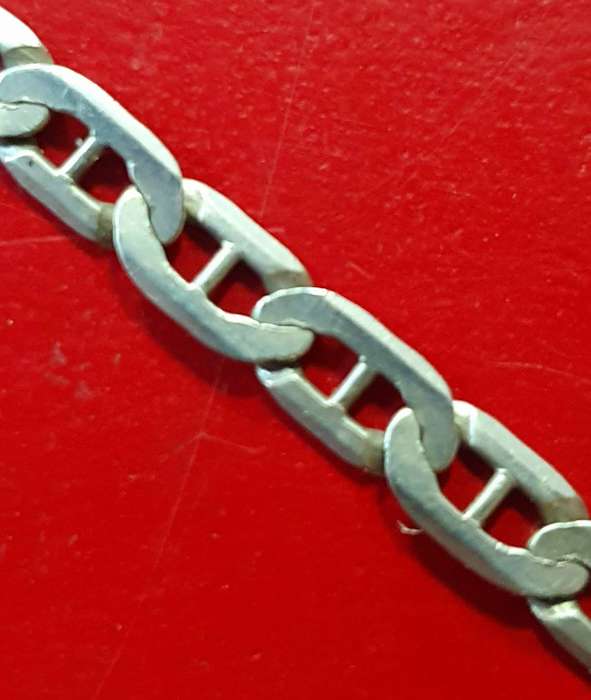 STERLING SILVER ARM CHAIN.
