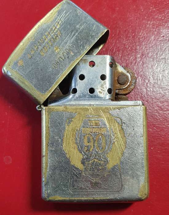 HARLEY-DAVIDSON 90 YEARS REUNION 1903-1993 LIMITED ANIVERSARY EDD. ZIPPO LIGHTER.