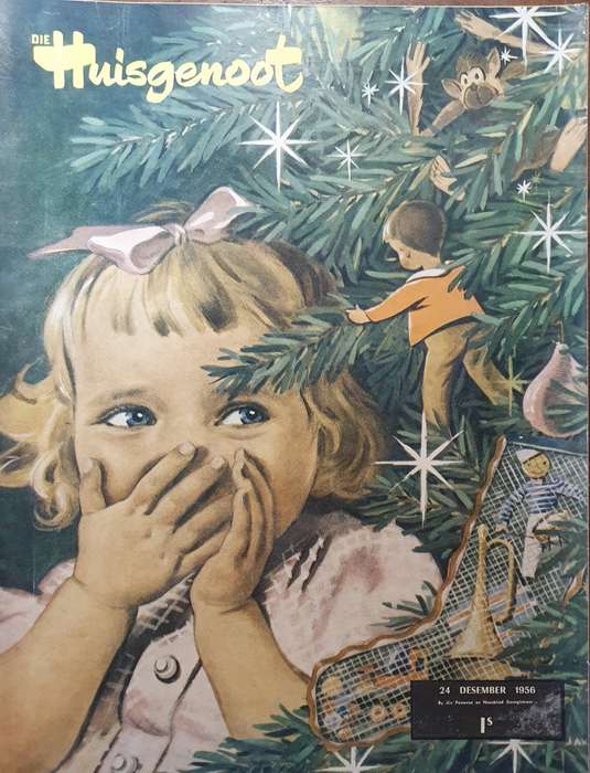 24 DEC. 1956.  DIE HUISGENOOT. BIG FORMAT 28CM W X 35CM L.