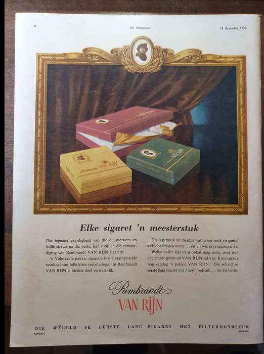 24 DEC. 1956.  DIE HUISGENOOT. BIG FORMAT 28CM W X 35CM L.