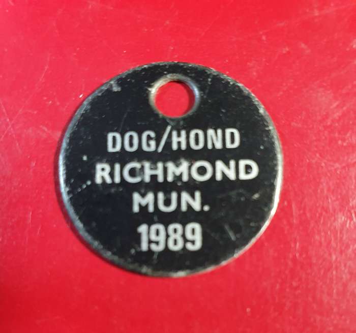 12 X VINTAGE DOG LICENCES . FROM 1958 0NWARDS.