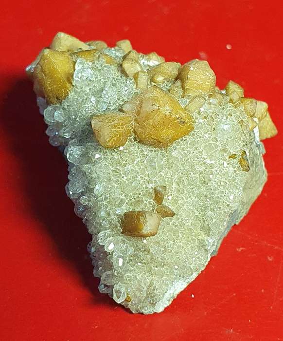 STUNNING OLMIITE CRYSTAL CLUSTER.