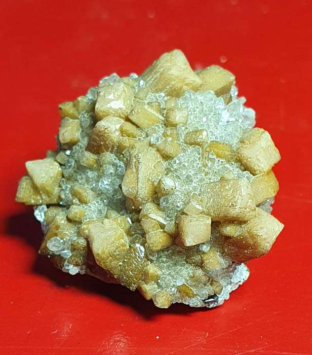 STUNNING OLMIITE CRYSTAL CLUSTER.